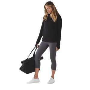 Lululemon Align Crop (19")- Dark Carbon